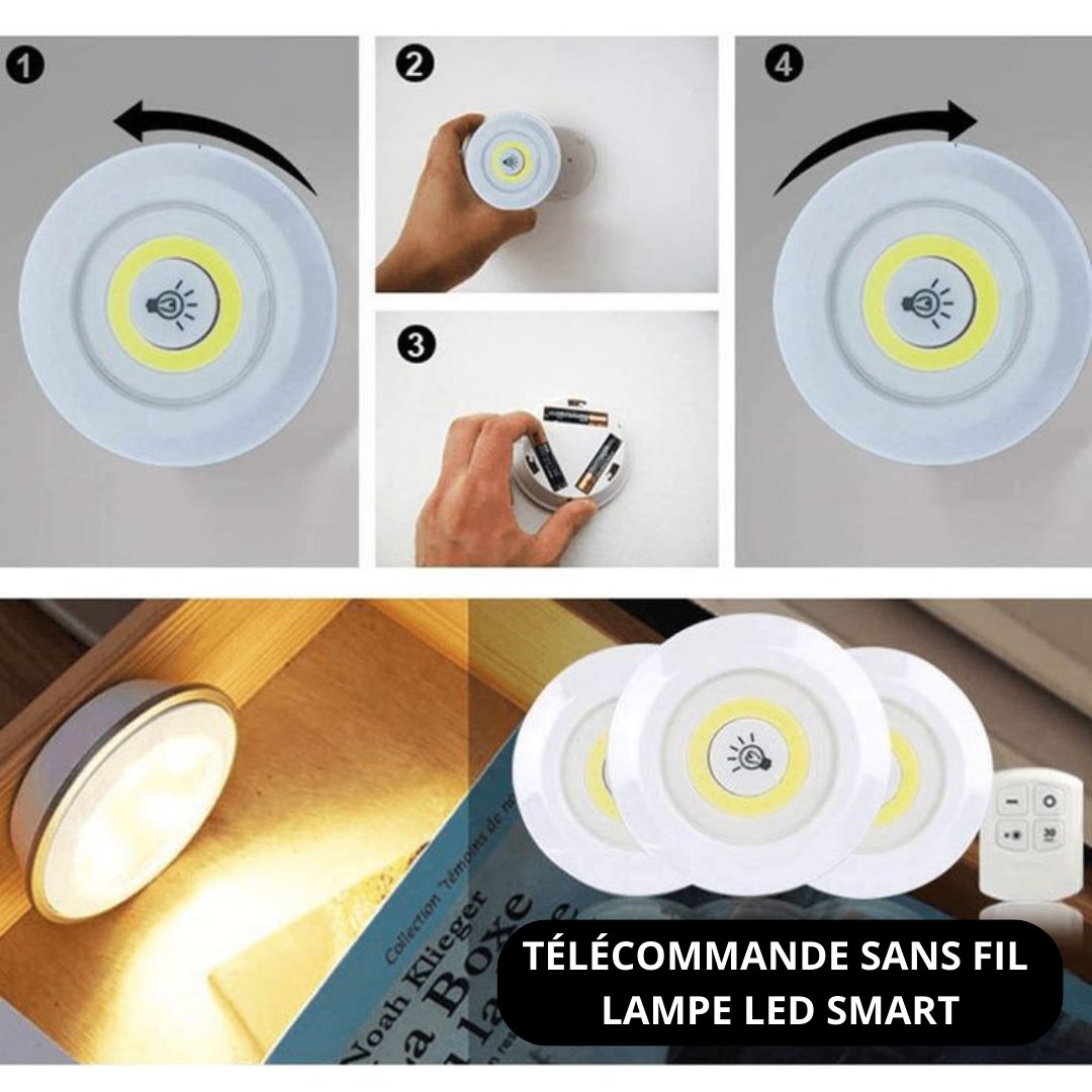 🎉IllumiRemote™🎉 - Lampe LED Sans-fil télécommandé - espacesnettes