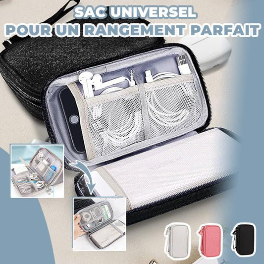 🎊CâbleProtec™🎊 - POCHETTE MOBILE ORGANISATRICE DE CABLE. - espacesnettes