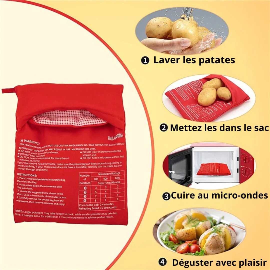 EXPRESSCUISSON™ | SAC DE CUISSON A MICRO-ONDES - espacesnettes