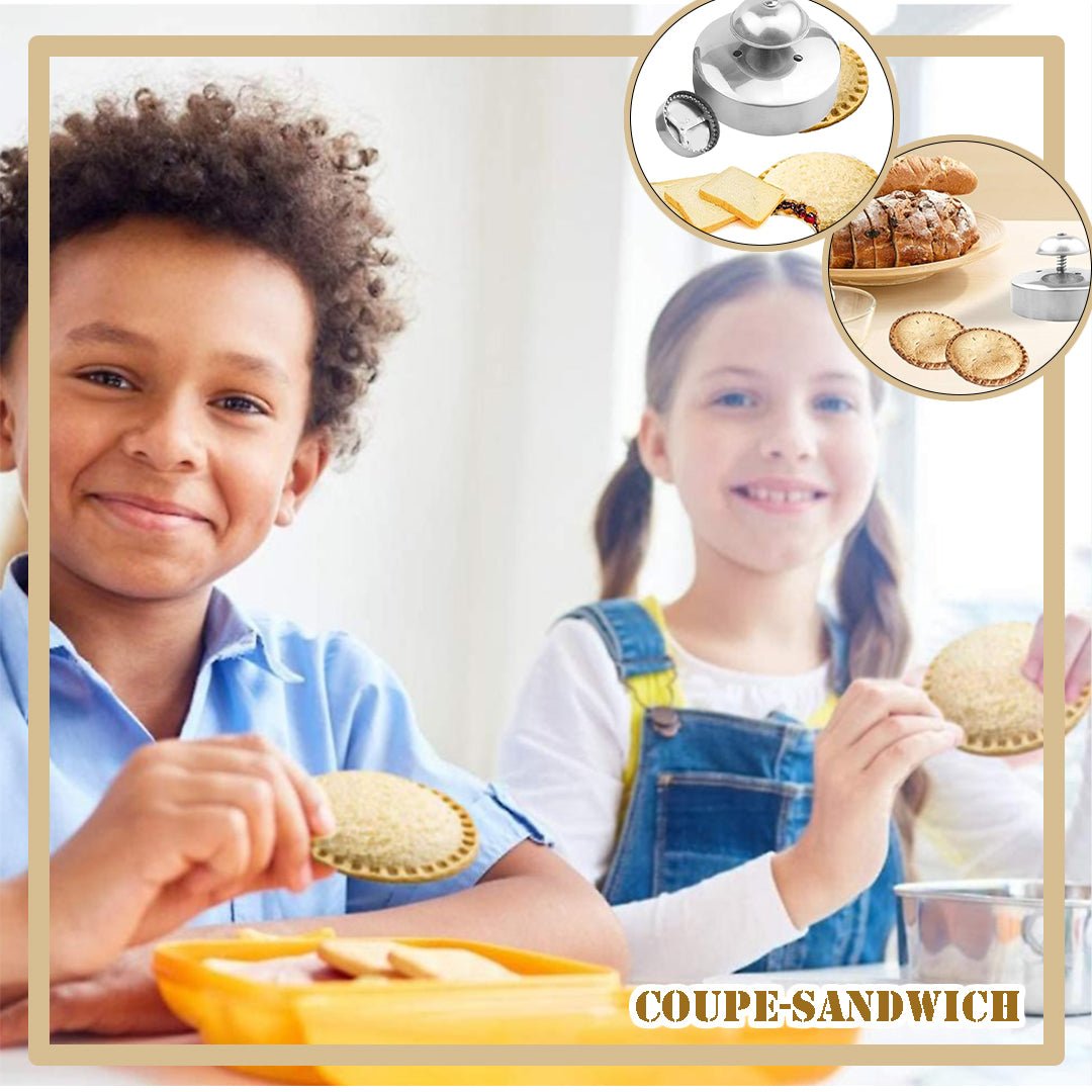 🌈MouleKidsBrillant™🌈- Moule à sandwich pour enfants - espacesnettes